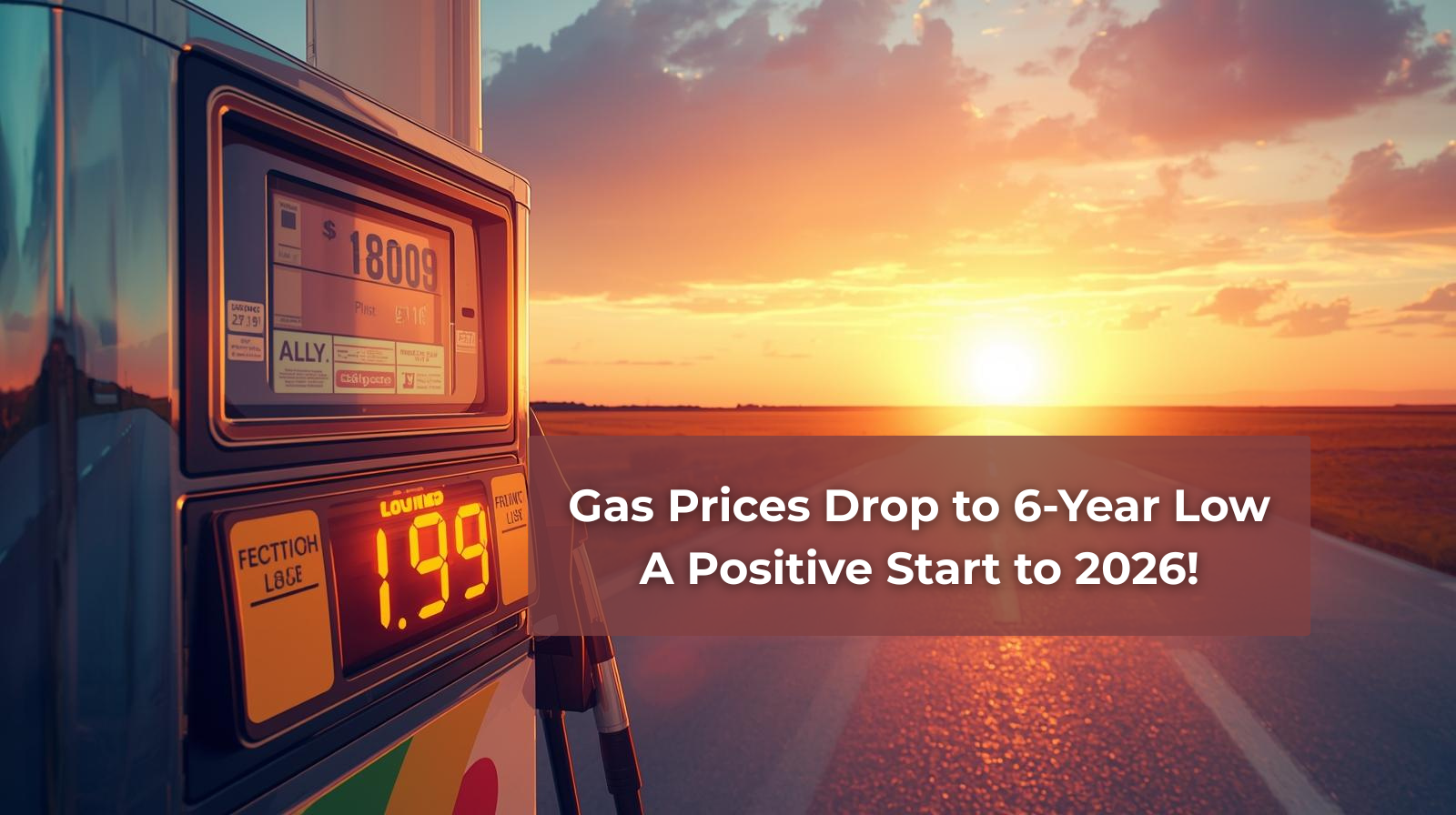Gas Prices Drop to 6-Year Low—A Positive Start to 2026!